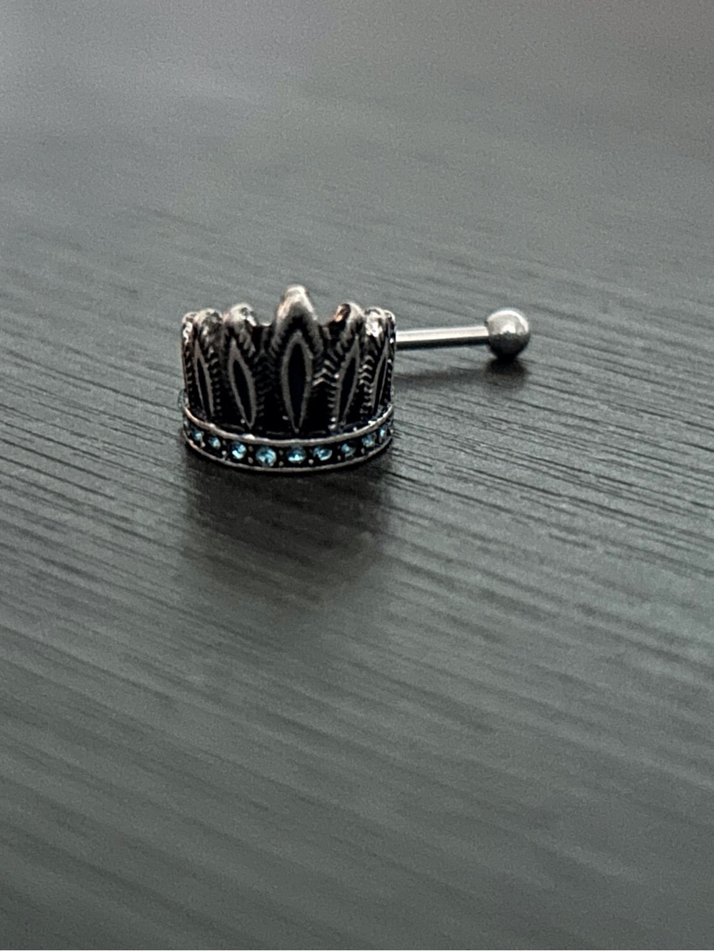 Native American Head Dress ear cuff with turquoise stones 16 gauge